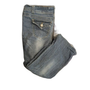 Junior's Grane Heartbreaker Flare Low Rise Jeans